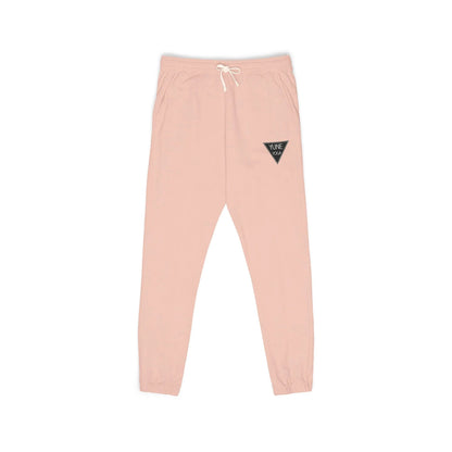 Fleece Sweatpants — Relaxed Garment-Dyed Joggers with Small Chest Triangle Logo-2