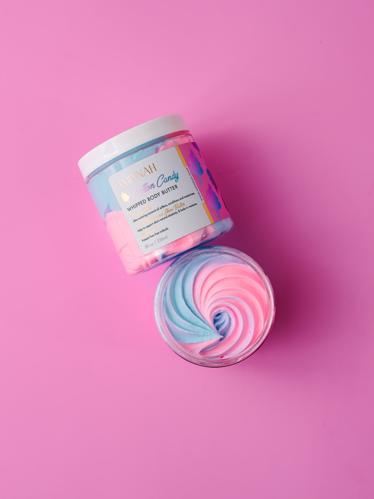 “Cotton Candy” Whipped Body Butter-1