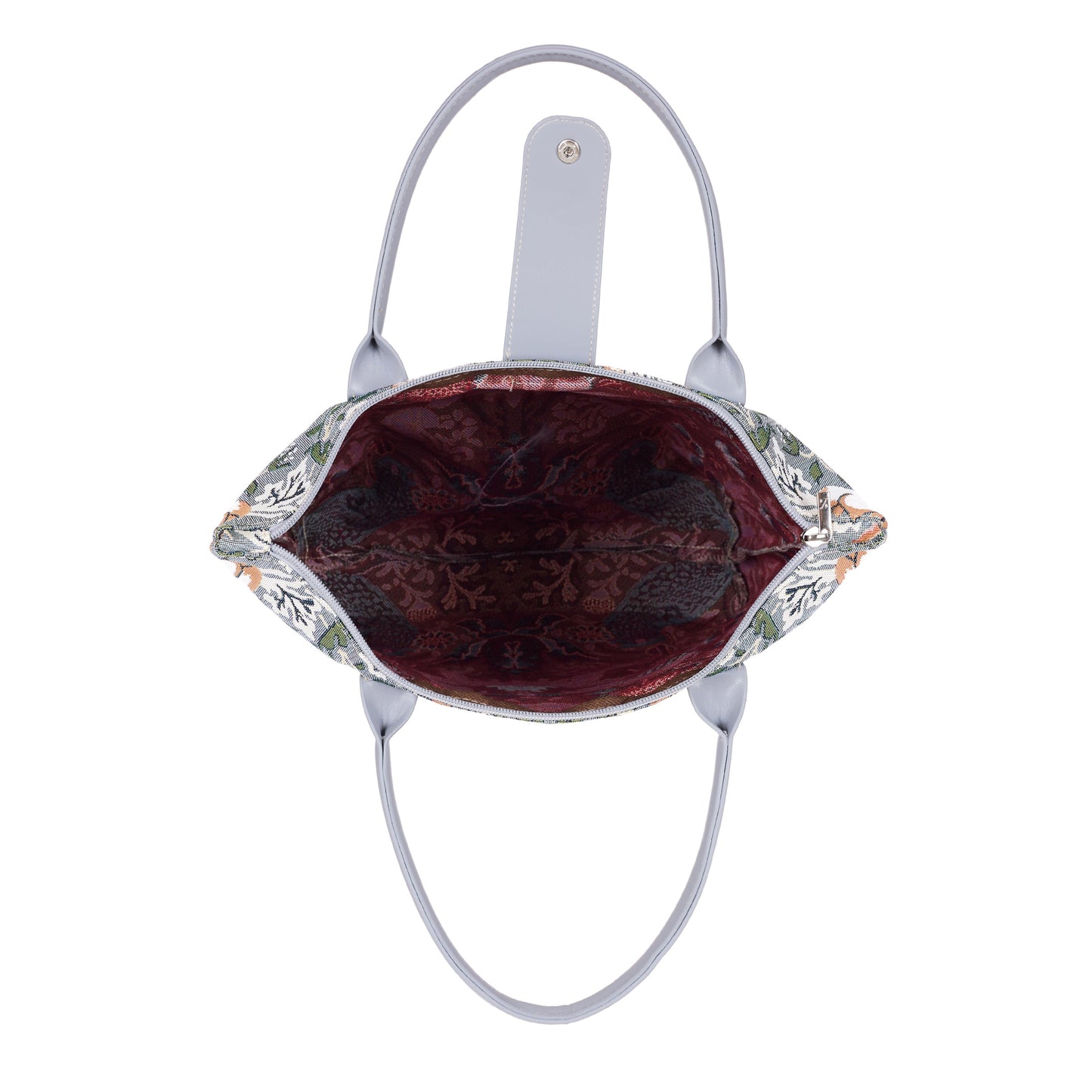 V&A Licensed Strawberry Thief Grey - Folding Bag