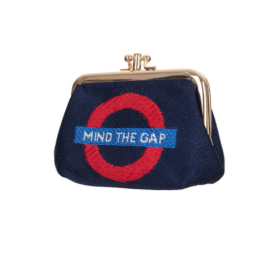 TfL© Roundel Pop Blue - Frame Purse-1