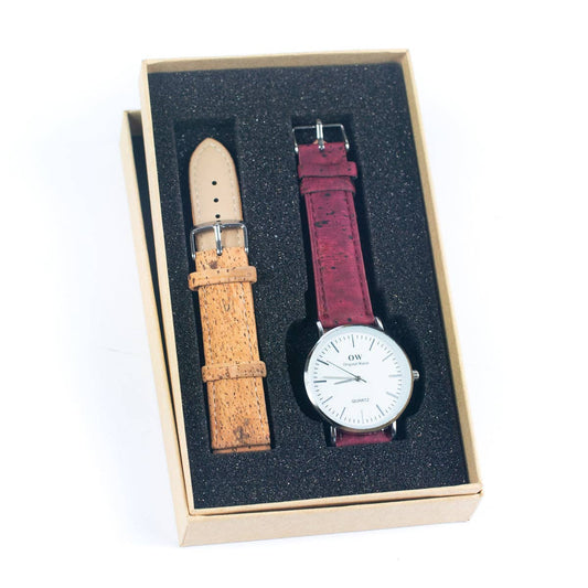 Natural Cork watch Unisex fashion Watch WA-414-BOX-1-0