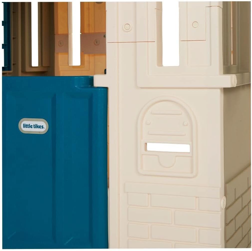 Blue Cape Cottage Playhouse Large Outdoor Kids Playhouse-3