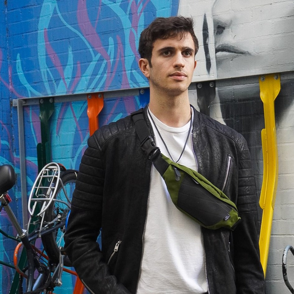 Platoon Recycled Canvas Vegan Bum Bag-1