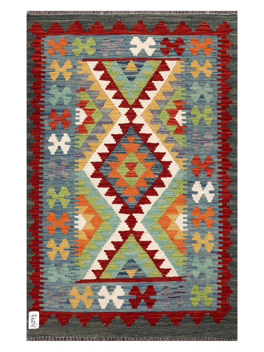 Maimana Kilim - 122 x 78 cm-0