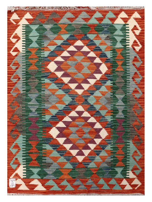 Maimana Kilim - 116 x 84 cm-0