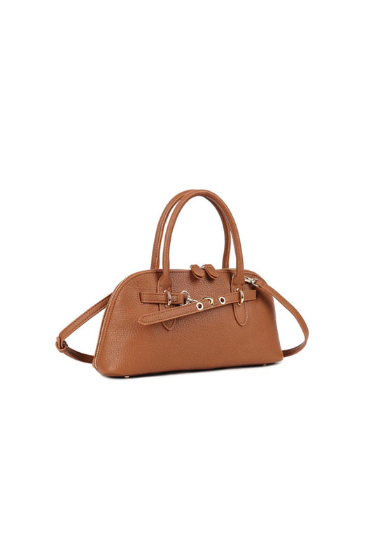 Tan Top Handle Handbag-1
