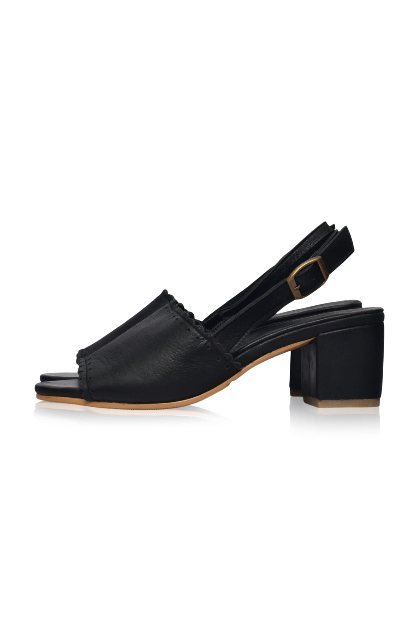 Amber Low Heel Sandals-5