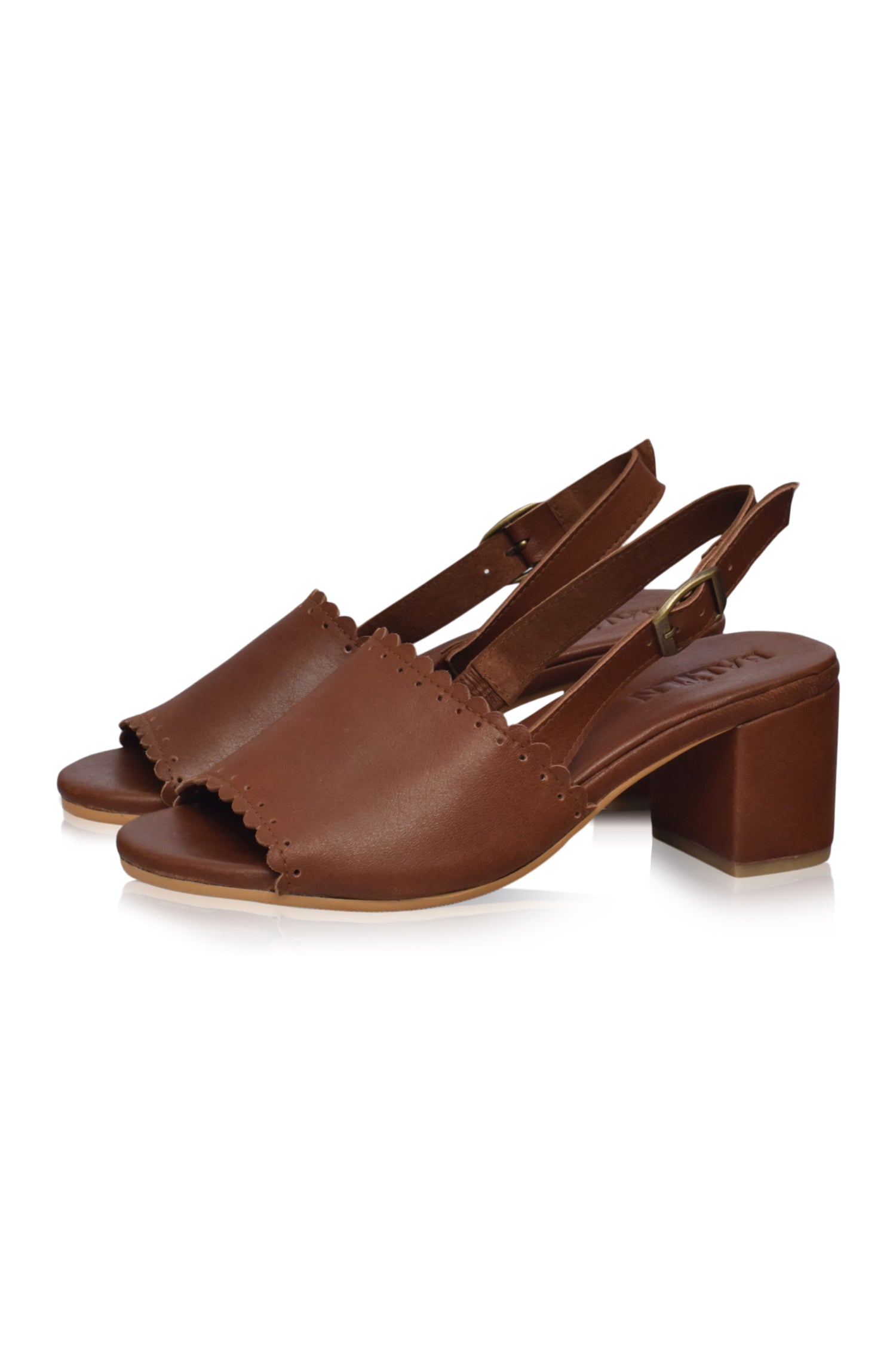 Amber Low Heel Sandals-2