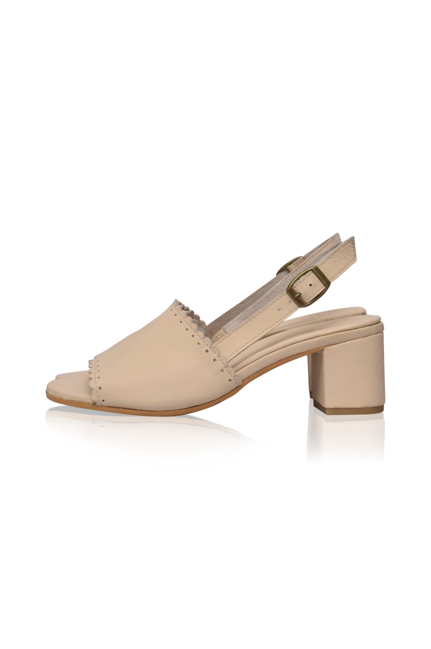 Amber Low Heel Sandals-5