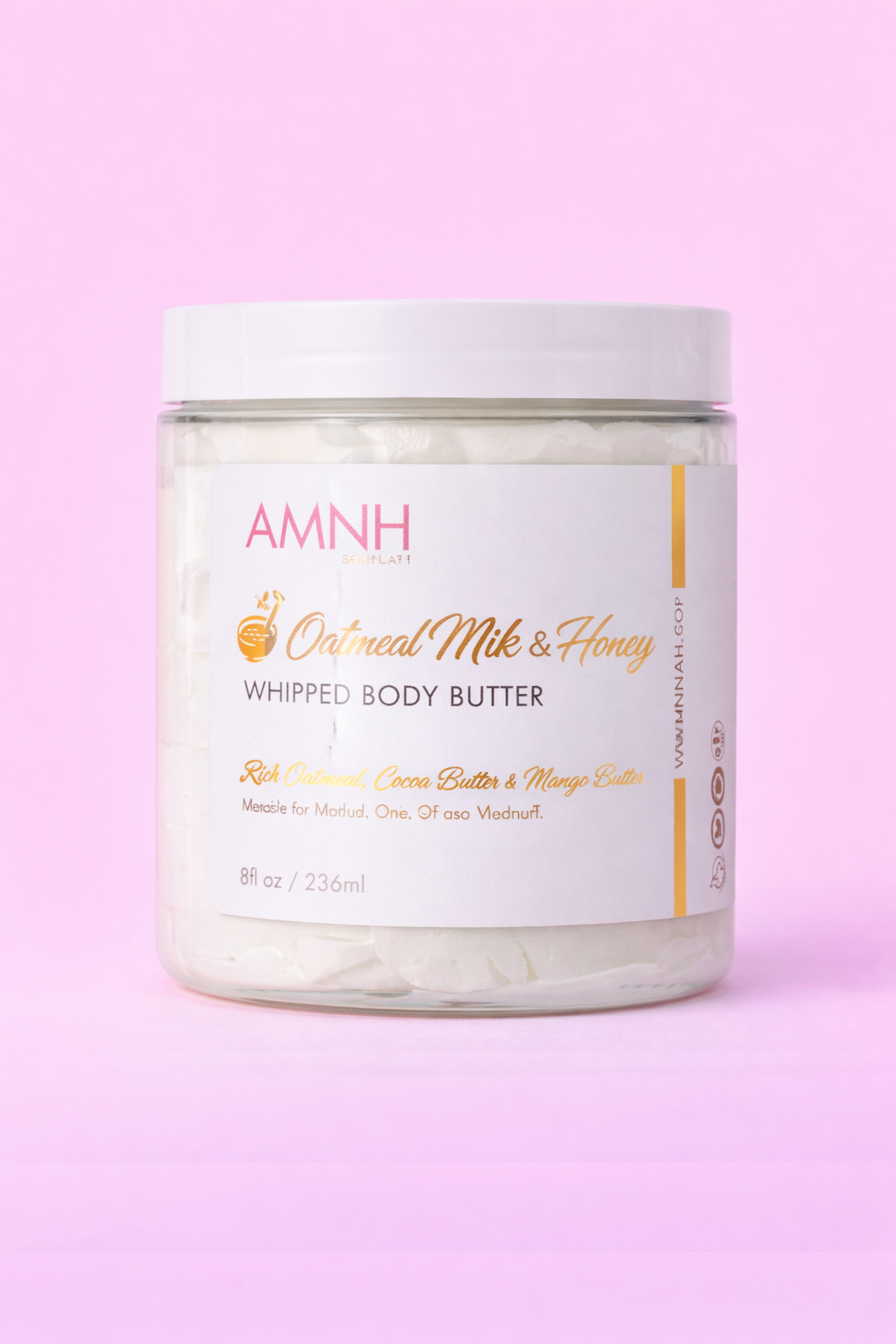 Oatmeal Milk & Honey Whipped Body Butter-0