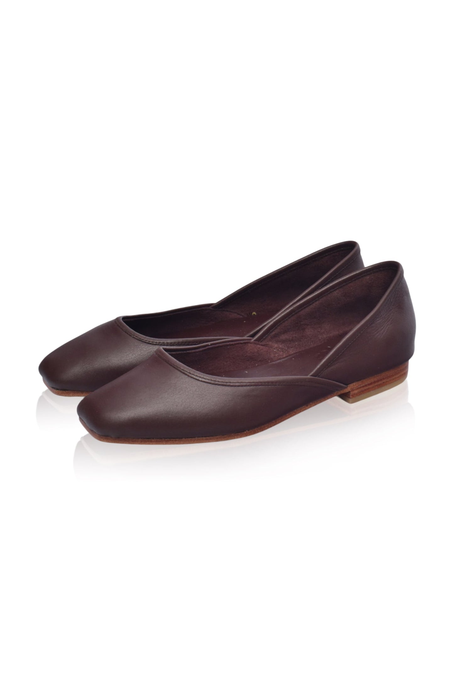 Amore Square Toe Ballet Flats-6