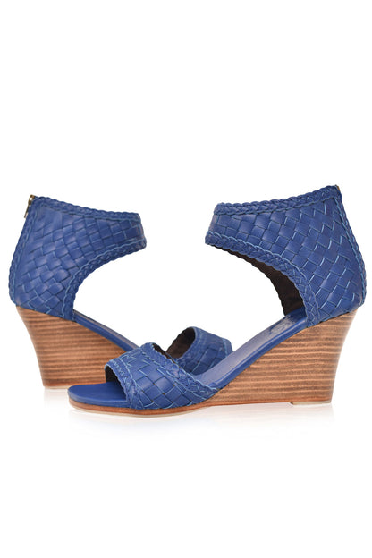 Athena Leather Wedges-3