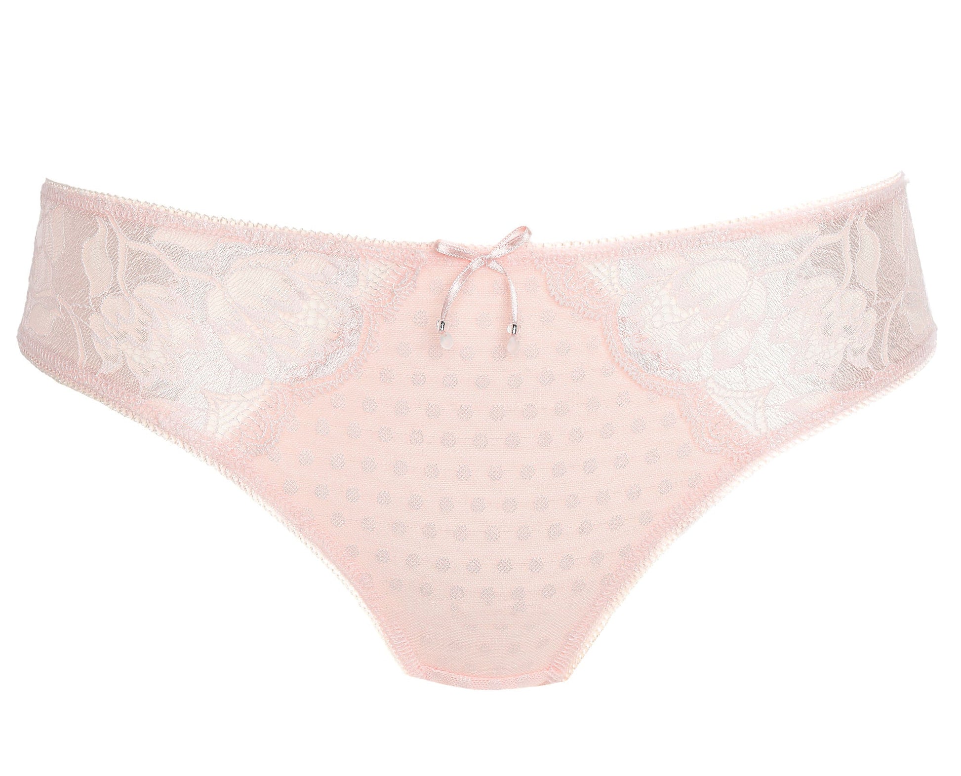Semi-Sheer Lace Bikini Panty Gorteks Bari-3
