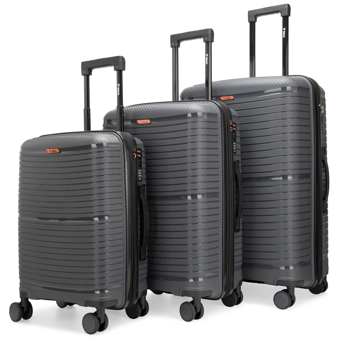 Trencher 3-Piece Expandable Polypropylene Luggage Set-5