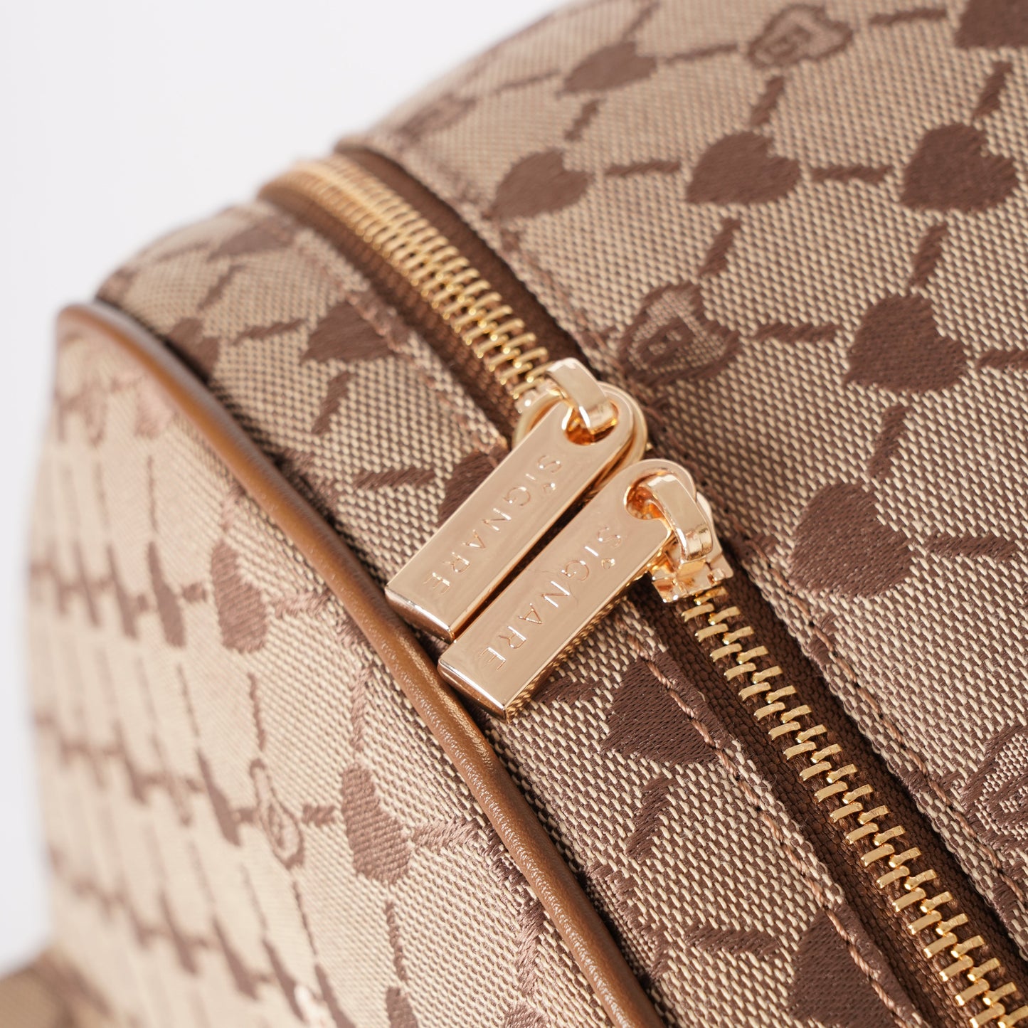 Signare London - B-Loved Big Rucksack on Beige Monogram-2