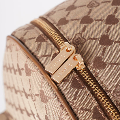 Signare London - B-Loved Big Rucksack on Beige Monogram-2