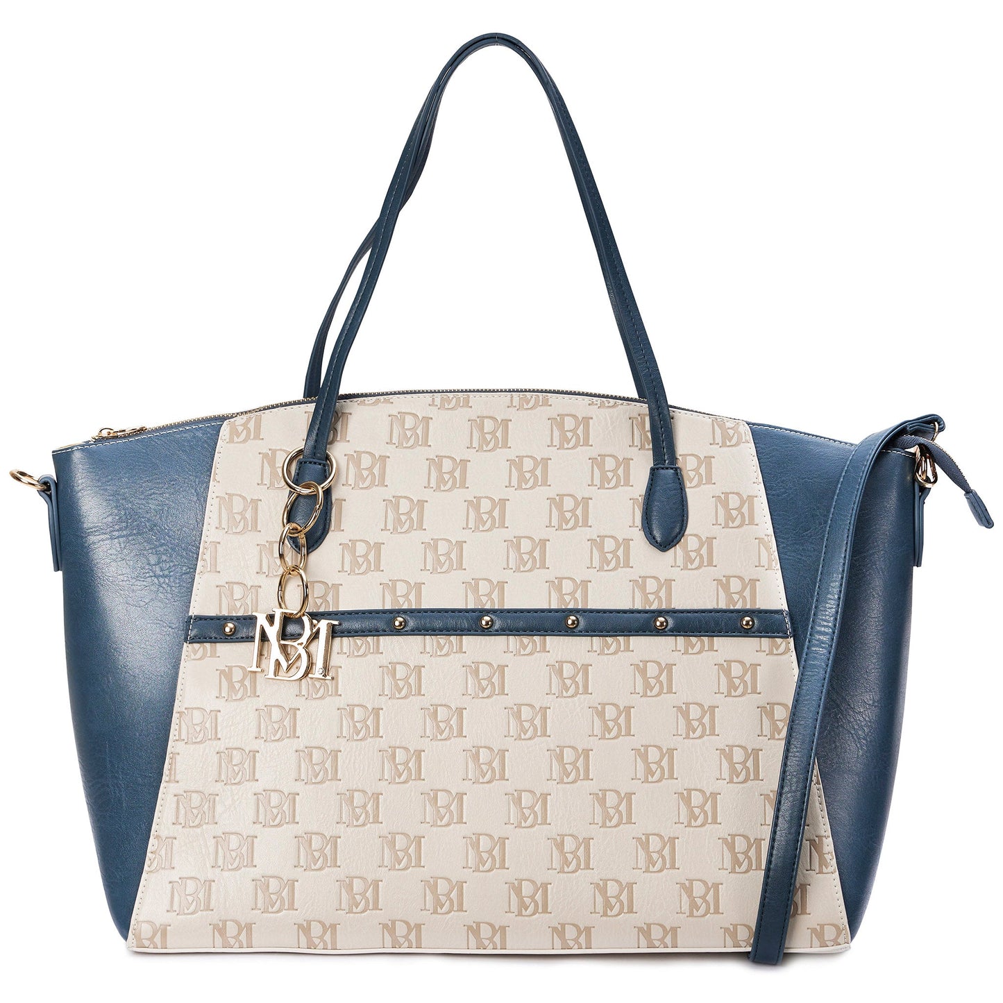 Caroline Vegan Leather Weekender Tote Bag-5