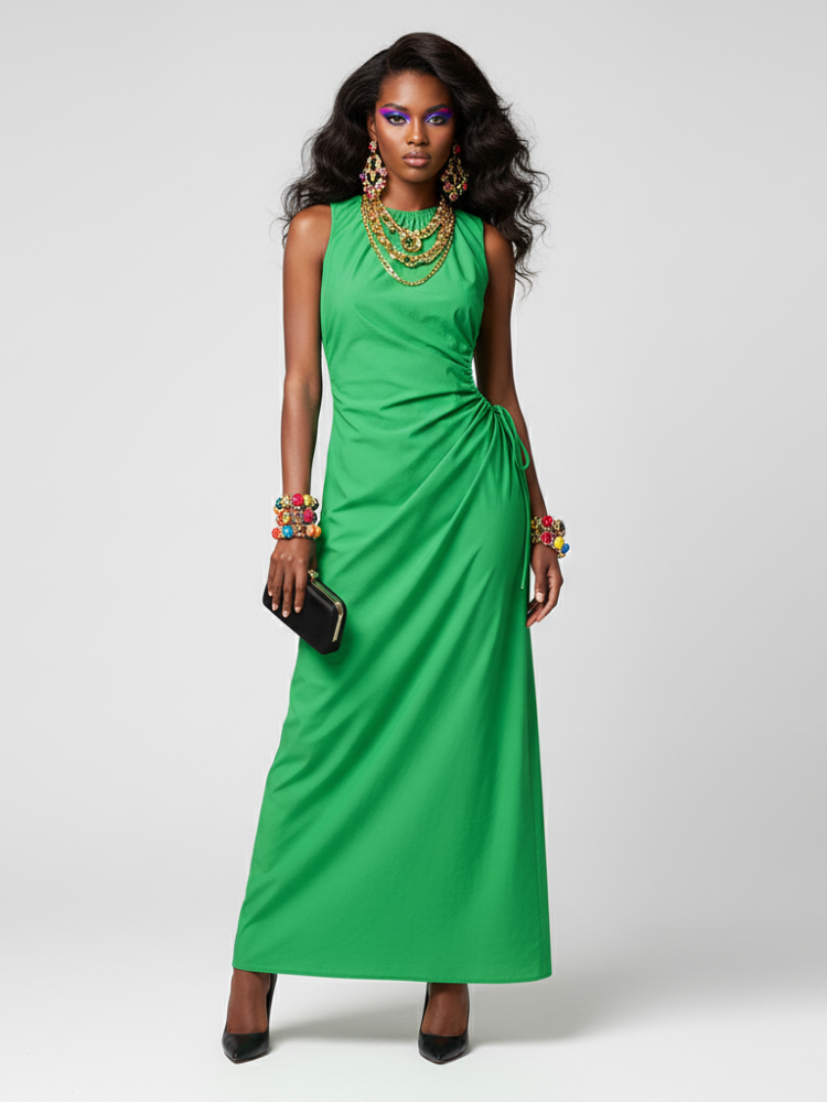 BOTANICAL GARDEN Maxi Dress ECO FASHION BYMANYC ® New York-2