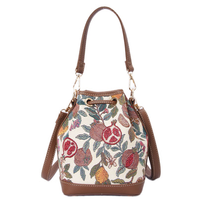 Pomegranate & Lemon - Bucket Bag-2