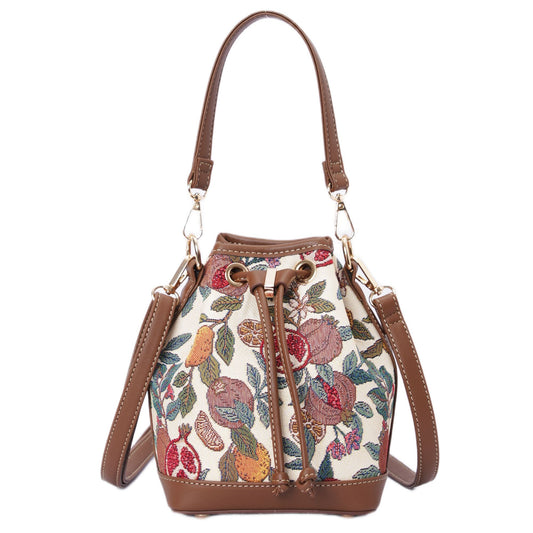 Pomegranate & Lemon - Bucket Bag-0