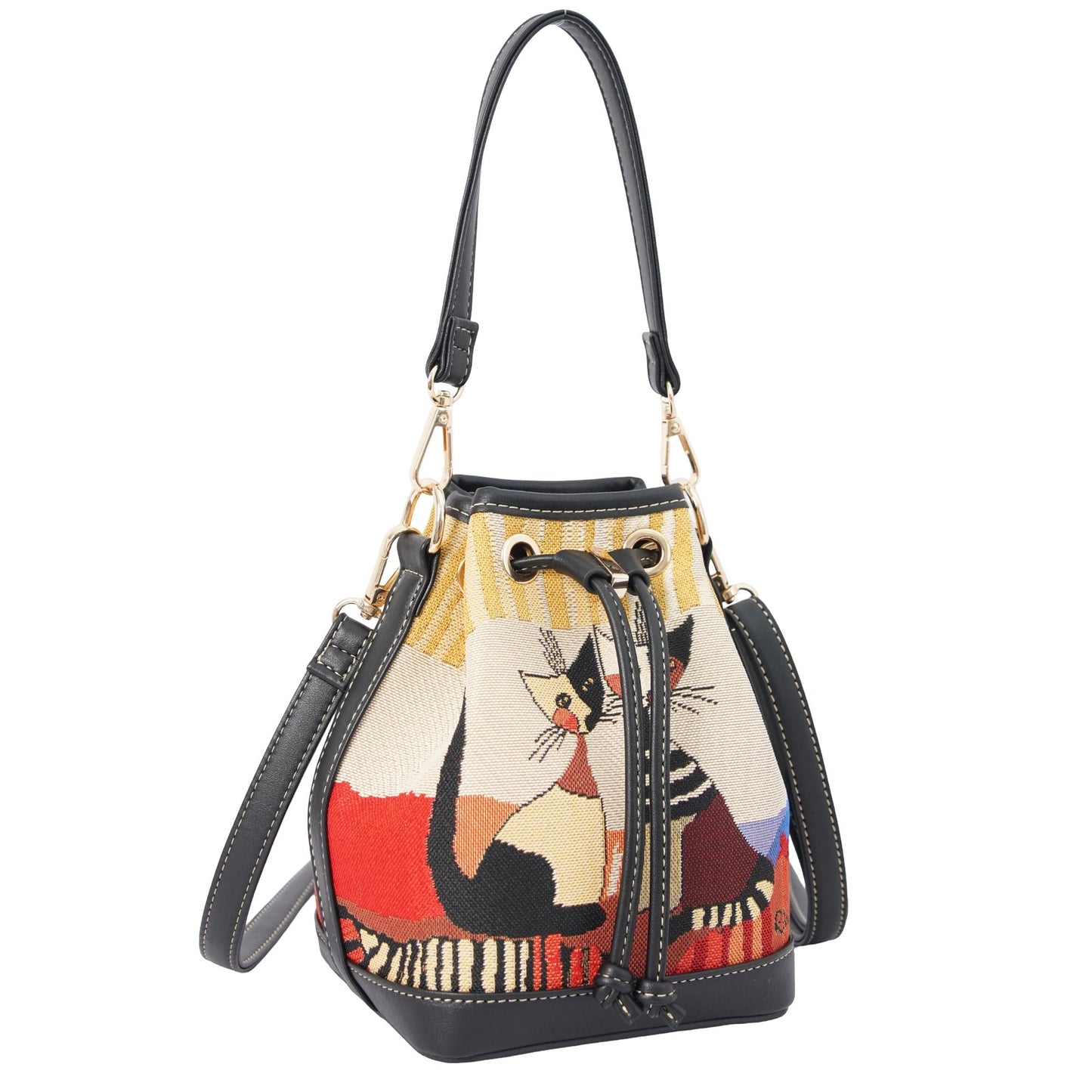 Rosina Cat Coppia - Bucket Bag-1