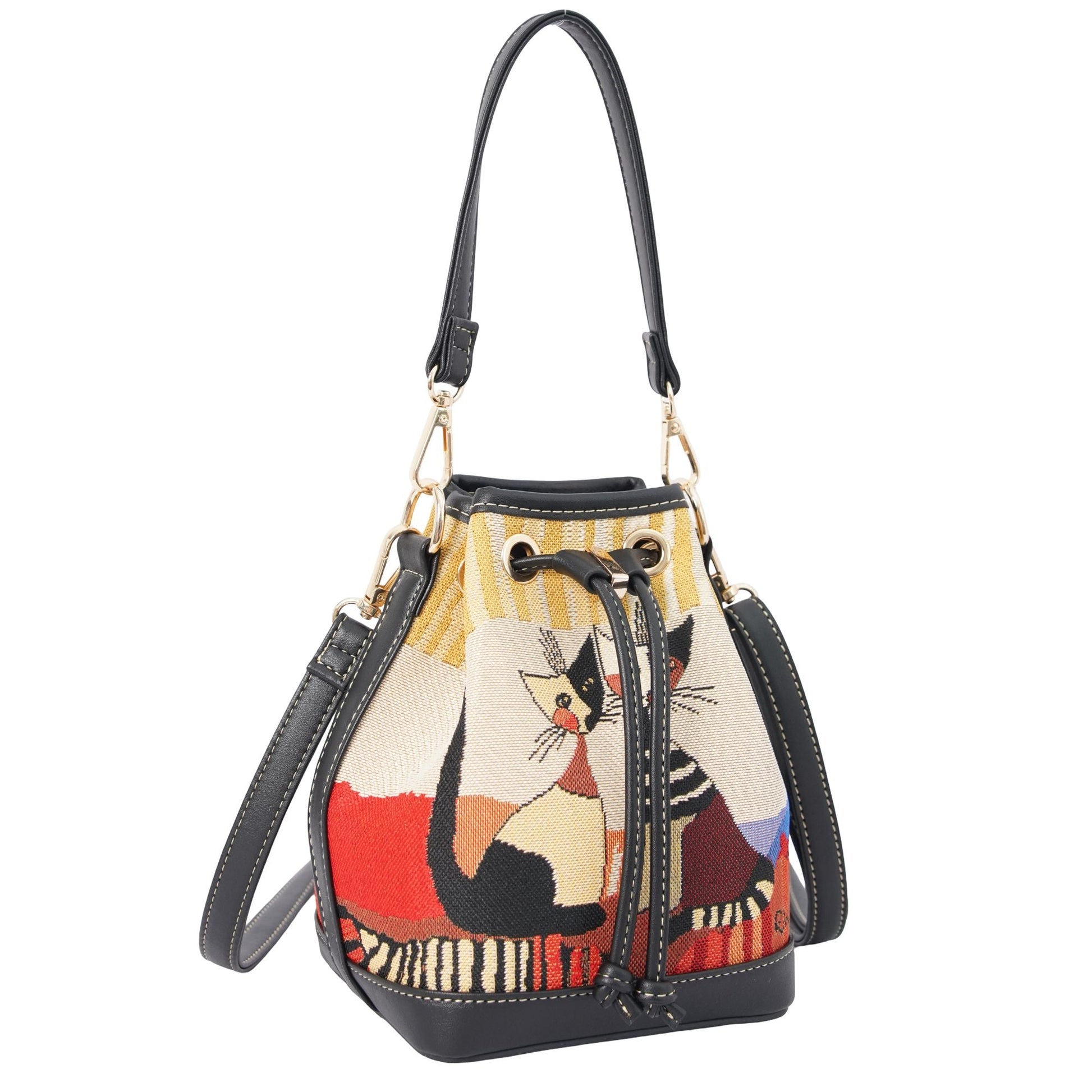 Rosina Cat Coppia - Bucket Bag-1