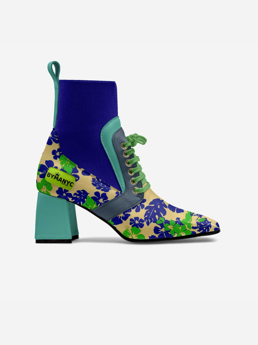 BYMANYC ® NYC Times Square Pulse: Vegan Women's Booties of Intense Luxury-0