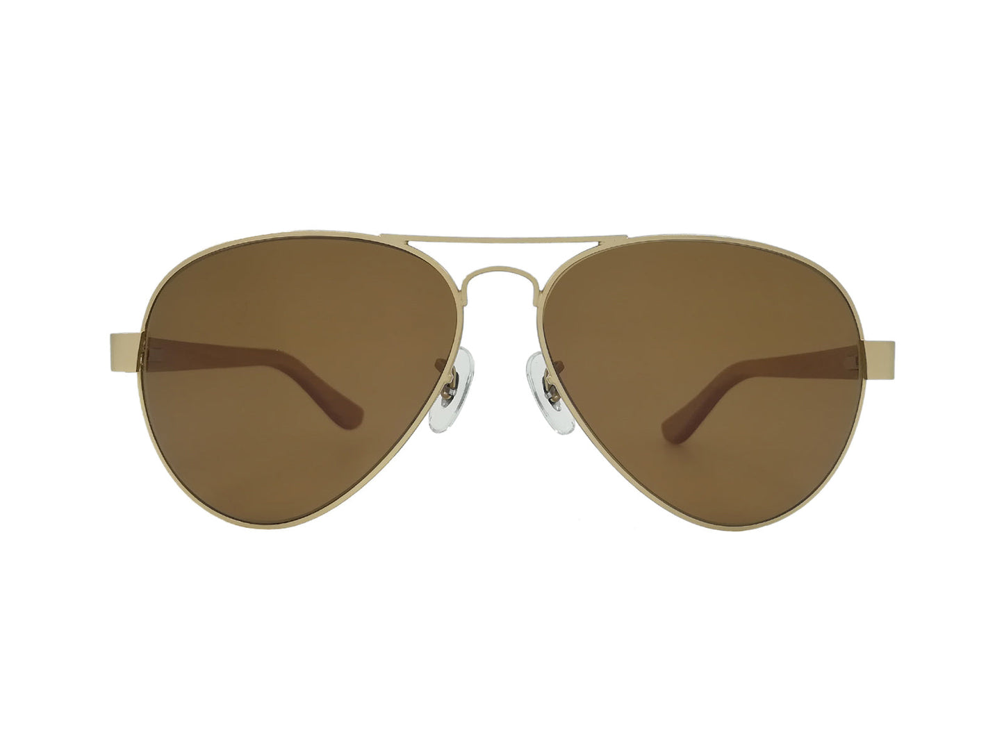Bailey Beech Aviator Sunglasses in Gold-0