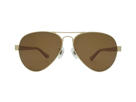 Bailey Beech Aviator Sunglasses in Gold-0