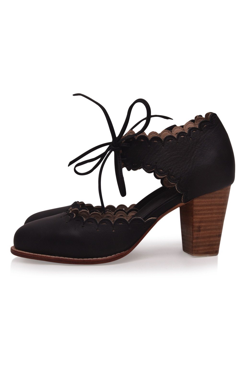 Dance Queen Leather Heels-6