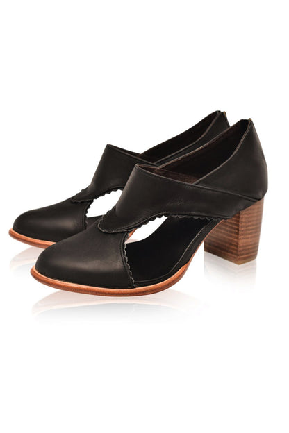 Rain Kiss Leather Booties-6