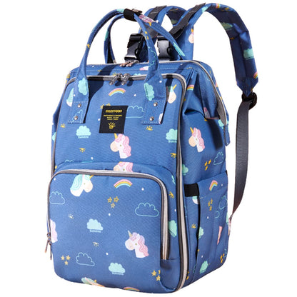 Open-Wide Diaper Backpack-5