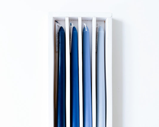Lil Blue Taper Scented Candles-0