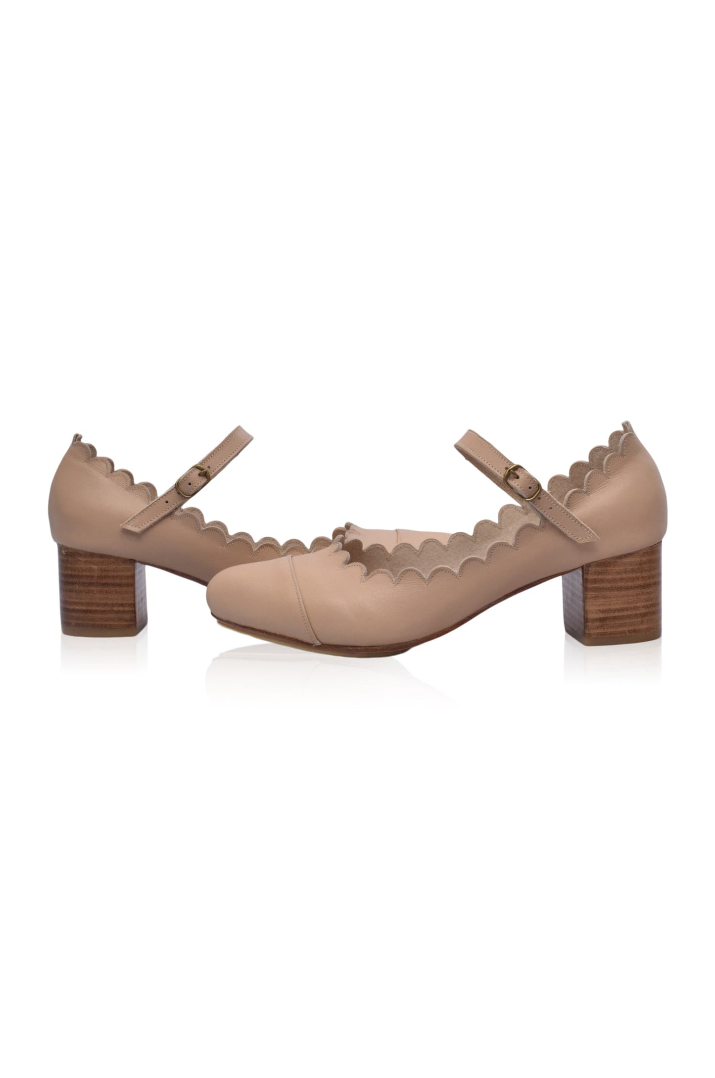 Bonita Mary Jane Leather Heels-2
