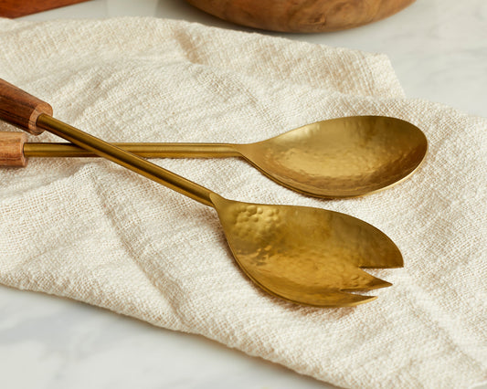 Hema Spoon and Fork Salad Server Set-1