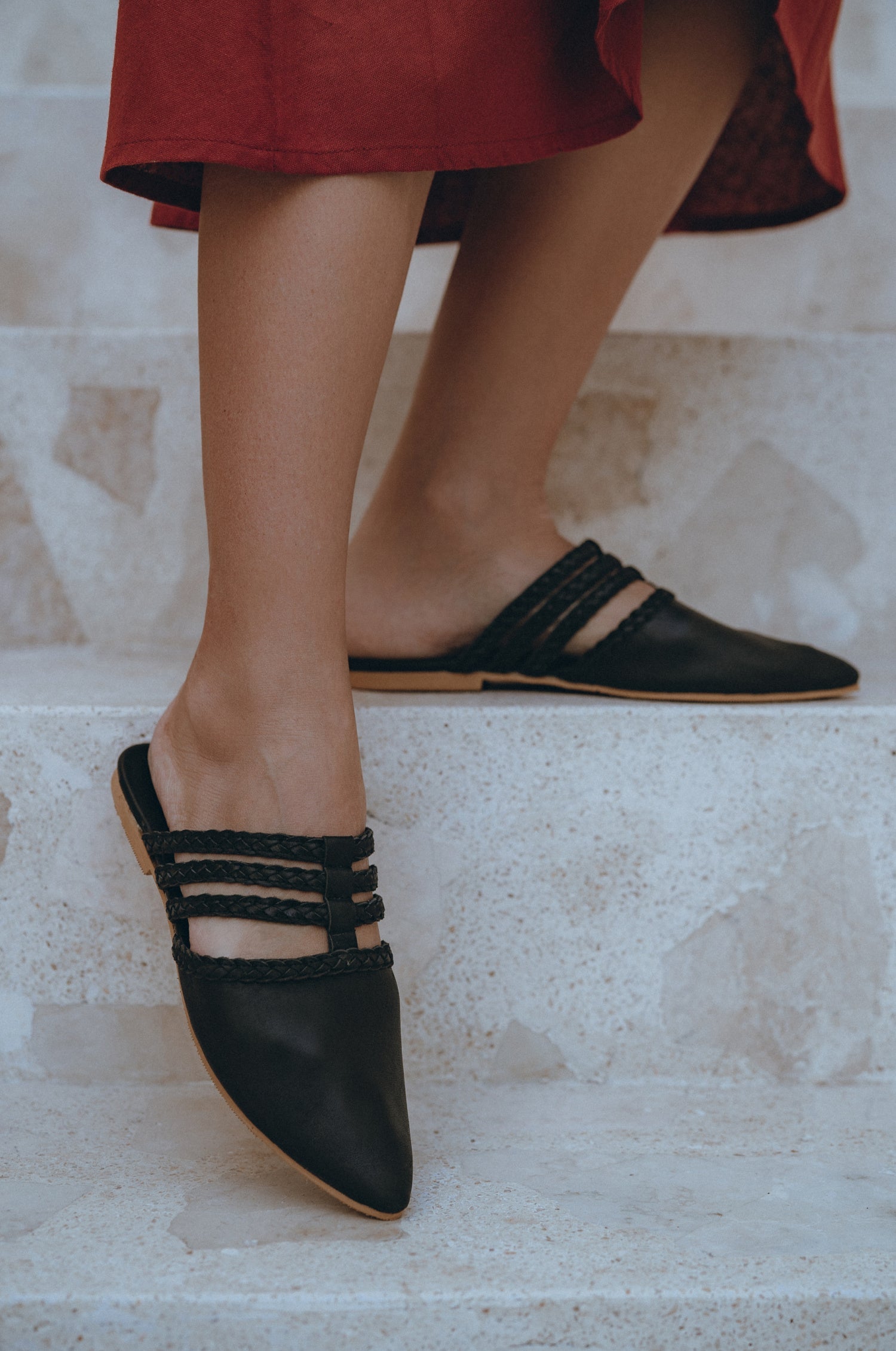 Breeze Pointy Toe Loafers-4