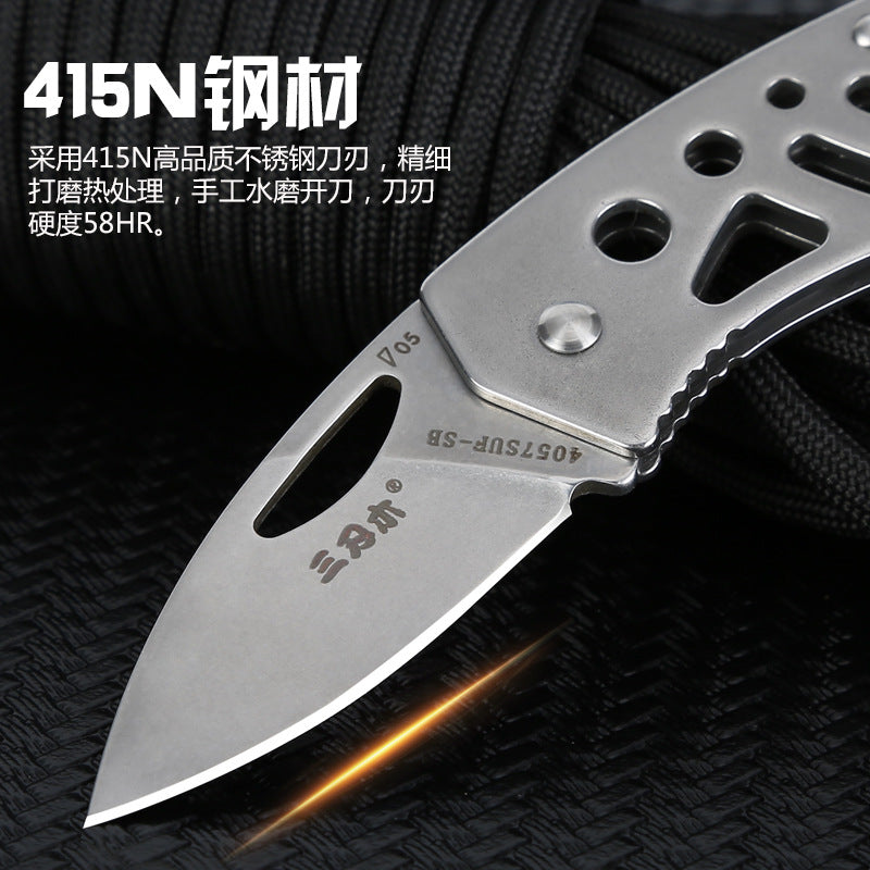 Bushcraft Folding Field Knife Multi-functional Pocketed EDC knife-1
