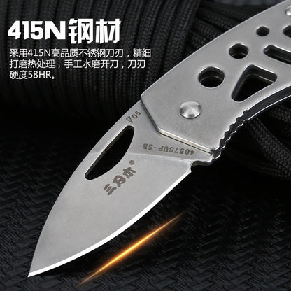 Bushcraft Folding Field Knife Multi-functional Pocketed EDC knife-1
