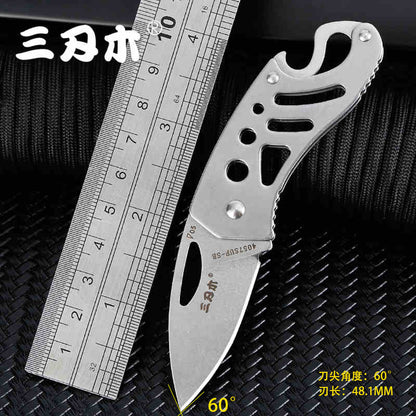 Bushcraft Folding Field Knife Multi-functional Pocketed EDC knife-2