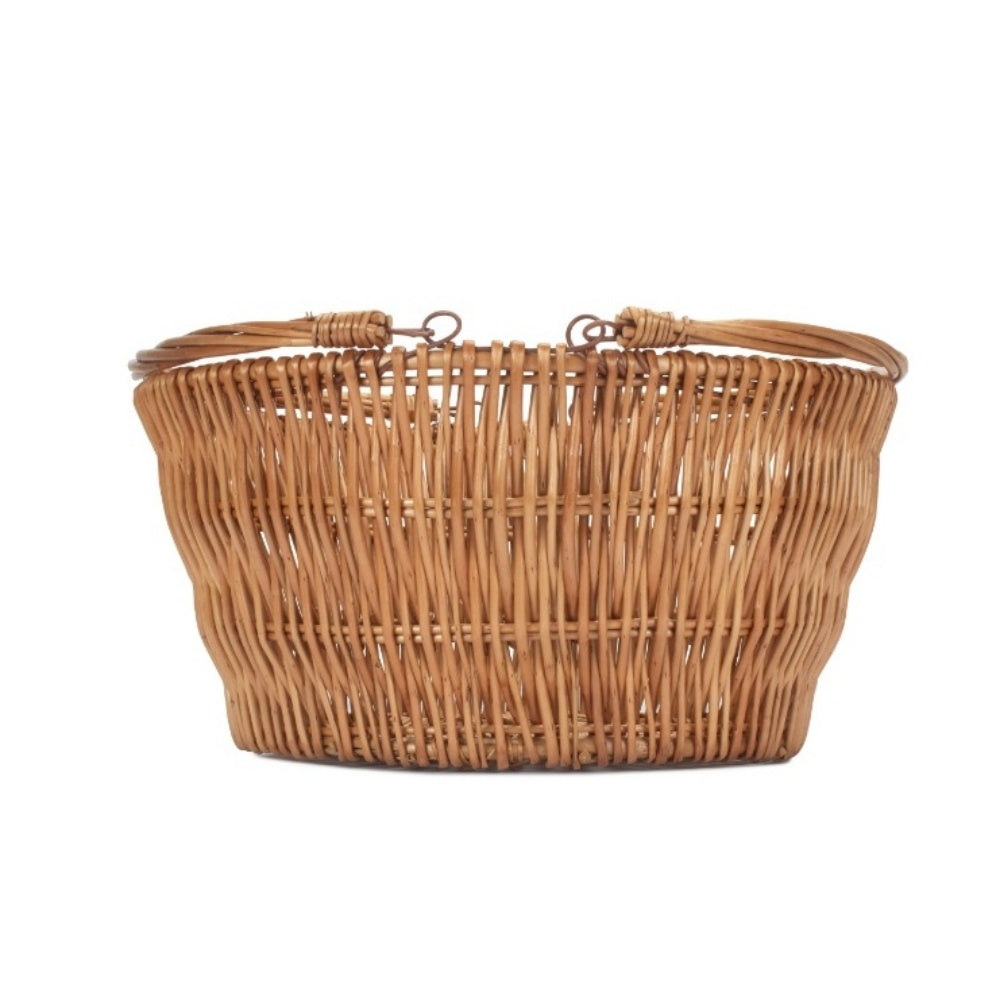 Chatsworth Market Double Steamed Wicker Shopping Basket-2