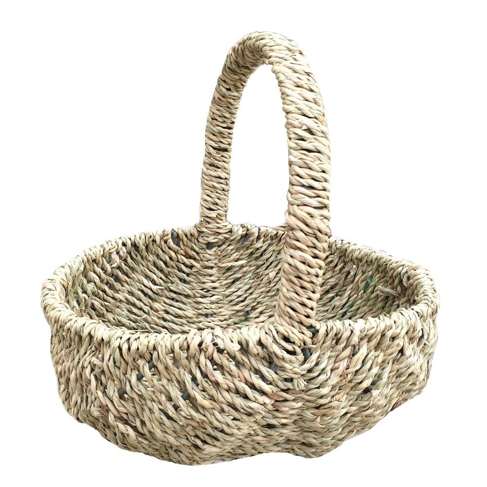 Tiny Seagrass Shopping Basket-0