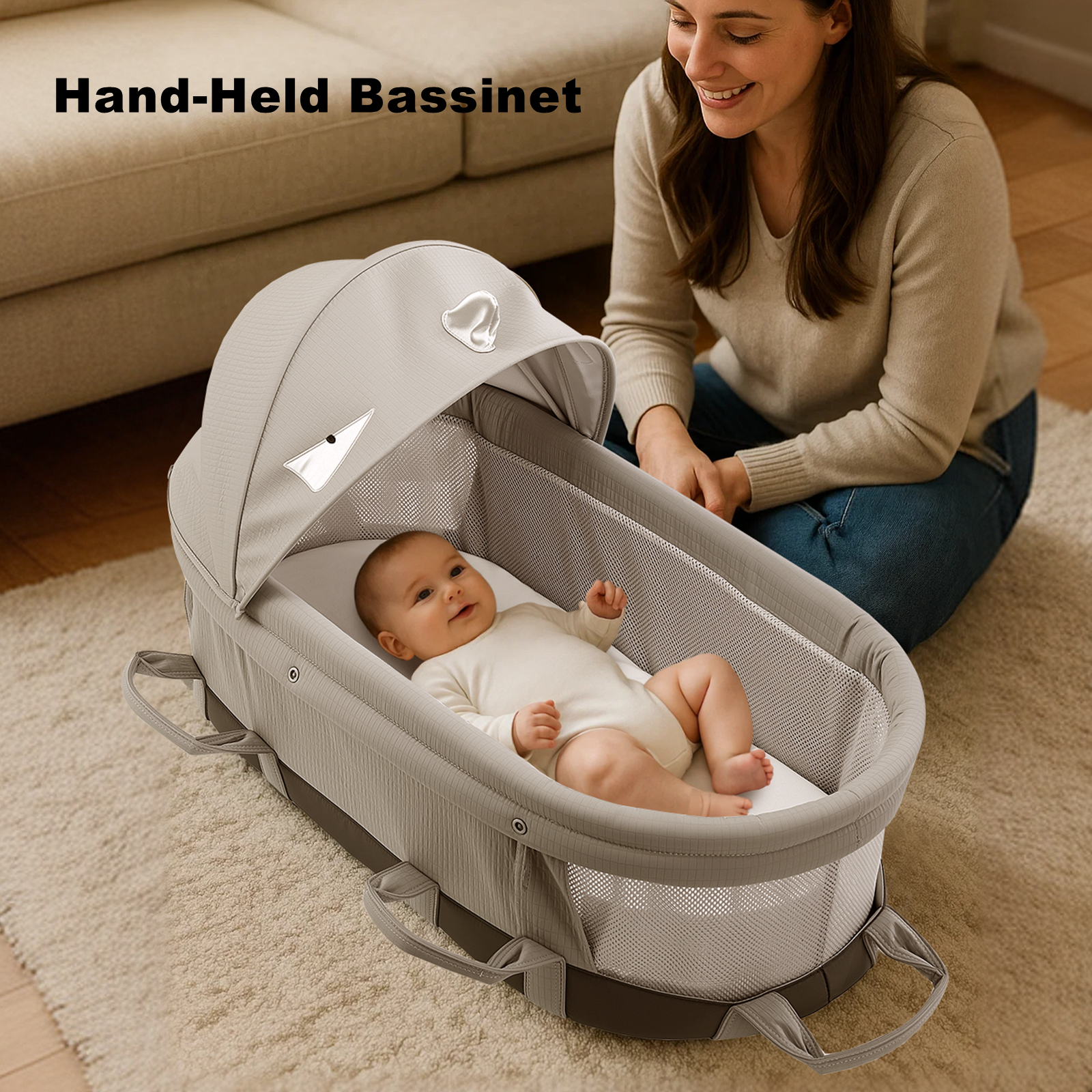 Portable Baby travel  Bassinet-1