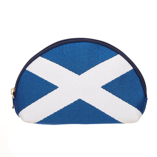 Scottish Saltire Flag - Cosmetic Bag-0