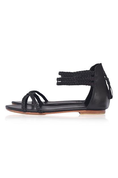 Calypso Thong Leather Sandals (Sz. 7 & 7.5, 8.5)-5