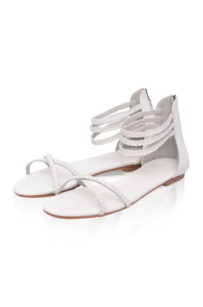 Calypso Thong Leather Sandals (Sz. 7 & 7.5, 8.5)-3