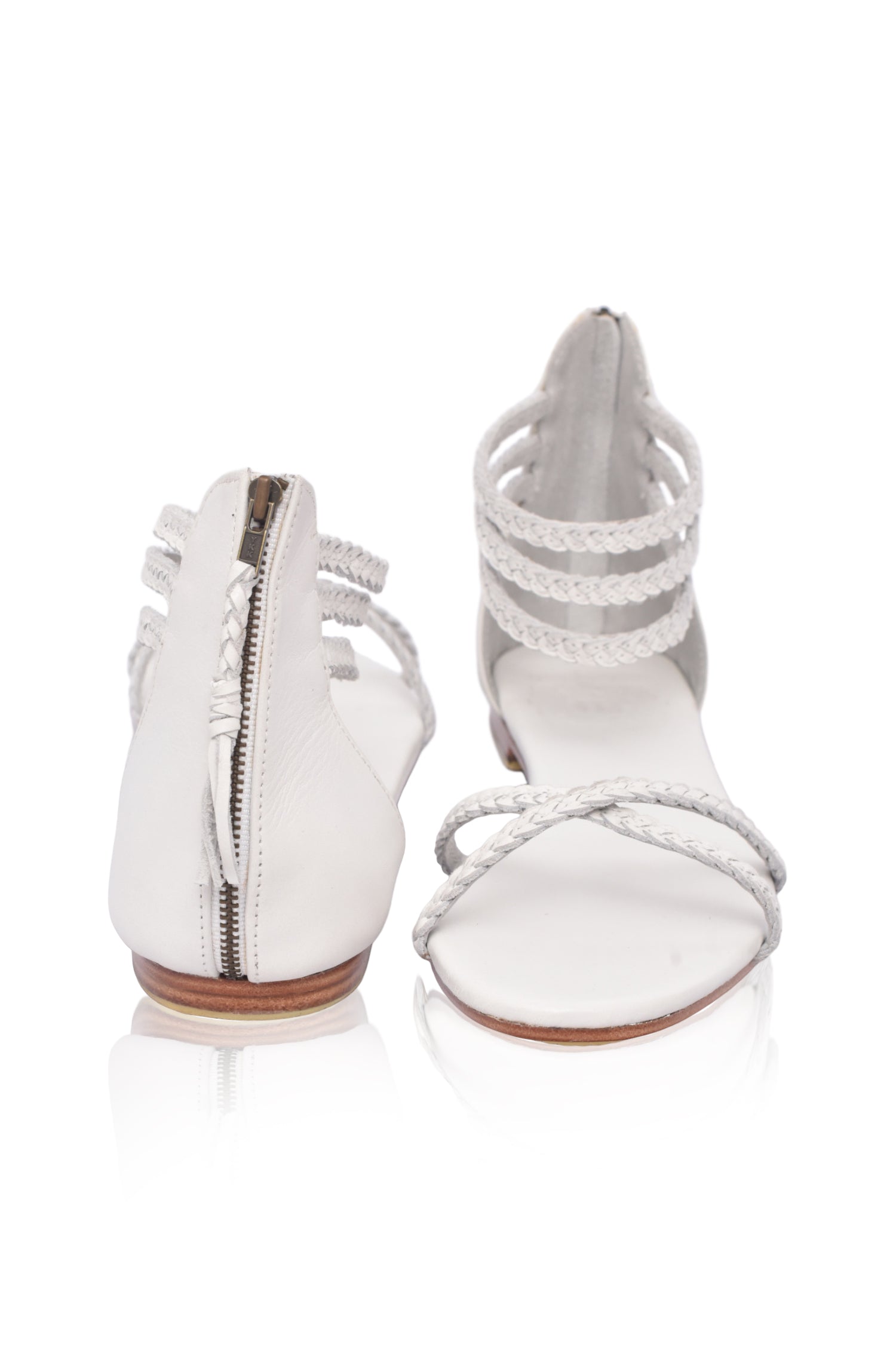 Calypso Thong Leather Sandals (Sz. 7 & 7.5, 8.5)-2