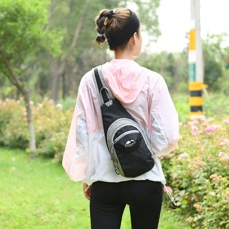 Casual Crossbody Chest Bag Sling Shoulder Men's Bag-0