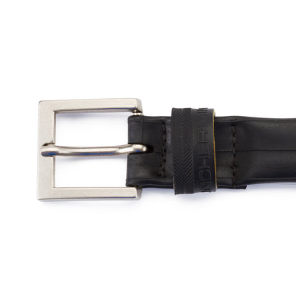 Recycled Slim Championship Bicycle Inner Tube Vegan Belt-2