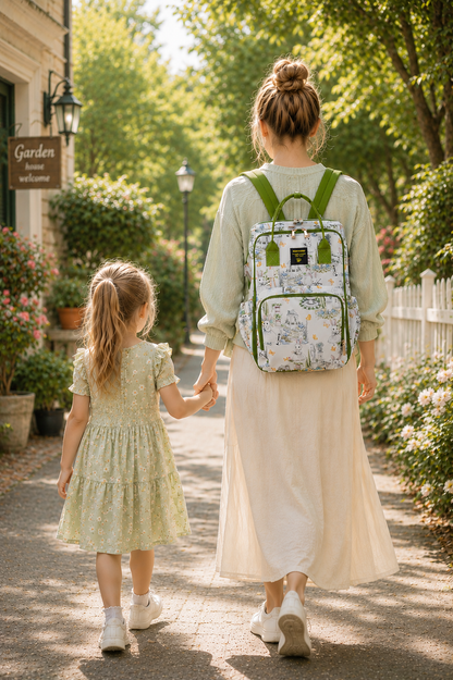 Wide Open Frame Diaper Bag Backpack-2