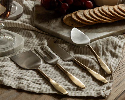 Aline Stainless Steel Cheese Cutlery Set-0